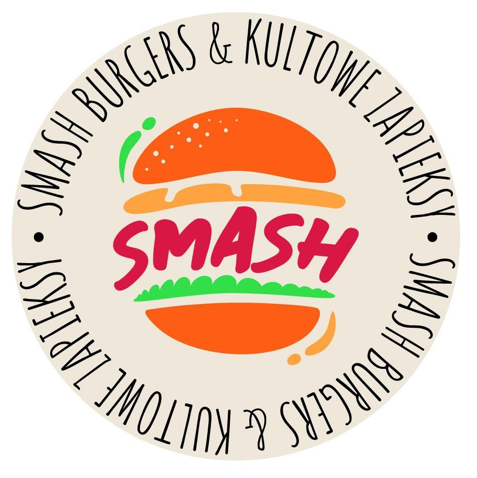 Logo restauracji SMASH Burgers & Kultowe Zapieksy